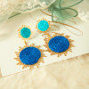 Superbloom Earrings: Blues