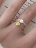 Sterling Sunshine Ring: Gold Or Silver