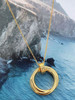 Intertwined Circles Necklace