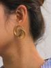 Curves And Lines Earrings: LAST PAIR!