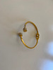 HInged Pave Ends Bangle Bracelet: LAST 2!