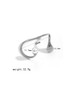 Water Drop Pearl Cuff: Gold Or Silver