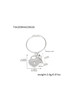 Pave Heart Lock And Key Ring Gold Or Silver