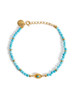 Natural Stone Eveil Eye Bracelet: Turquoise - LAST ONES!