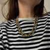 Classic Metal Bead Necklace: Gold Or Silver - LAST ONES!