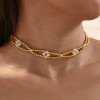 Metal Beads And Pearls Necklace: Gold Or Silver - FEW LEFT!