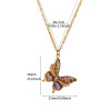 Butterfly Mother Of Pearl Necklace: LAST ONE!
