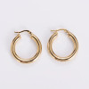 Waterproof Golden Classic Hoops: 1" - LAST FEW!