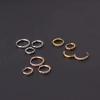 Waterproof Tiny Hoop huggies 6mm: Gold Or Silver - LAST FEW!