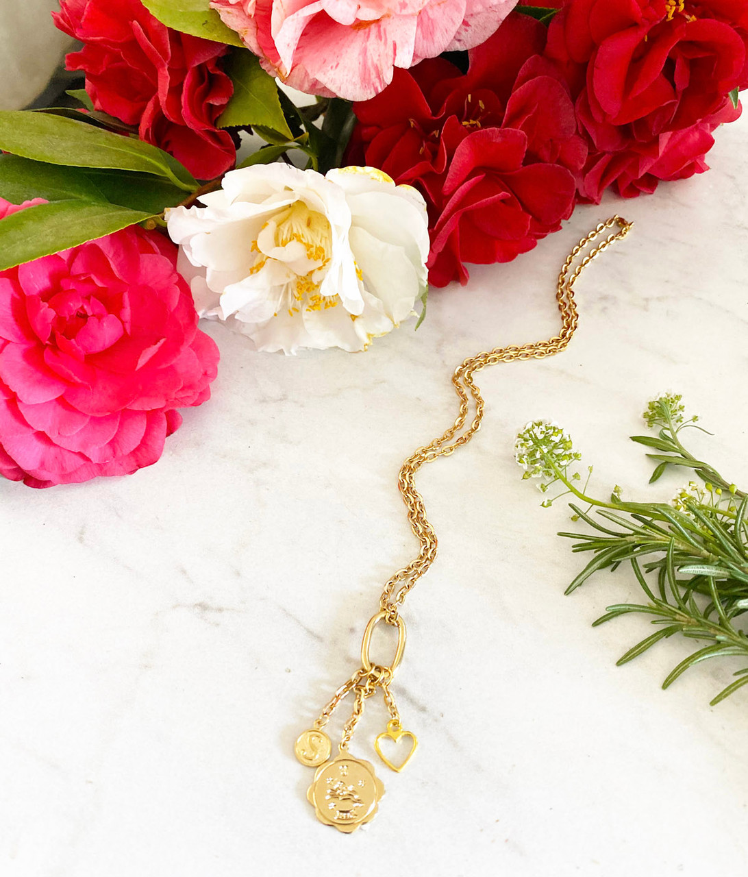 PRE-ORDER: Letter Zodiac Necklace: As 