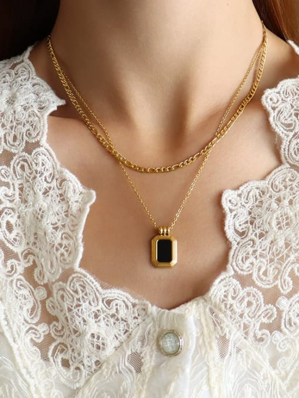 Vintage Locket Necklace | Vintage Paris Jewelry