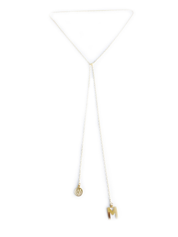 Initials Lariat Necklace Seen on Today Show Steals & Deals! Nissa