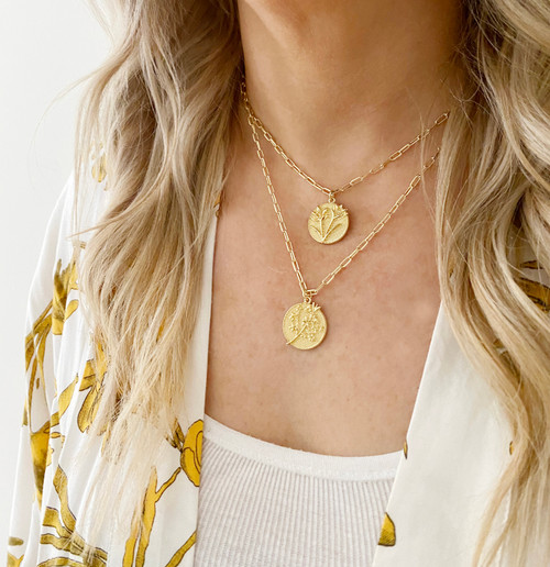  Flower Of The Month Necklace: Seen On TODAY SHOW!!  LAST ONES EVER!