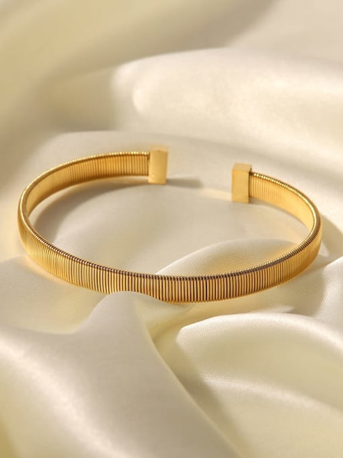 Vintage Inspired Cuff Bracelet: Gold Or Silver - LAST ONE!