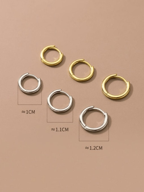 Little Sterling Huggies: Gold Or Silver