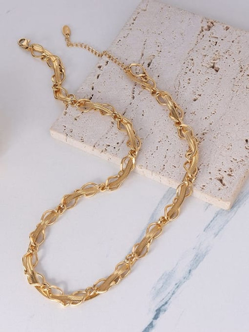 Woven Chain Necklace - Seen On GMA!