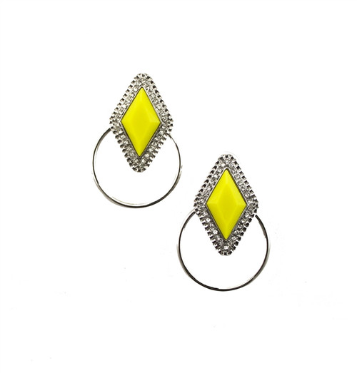 Delano Hoop Earrings- more colors: Seen In Real Simple Magazine!