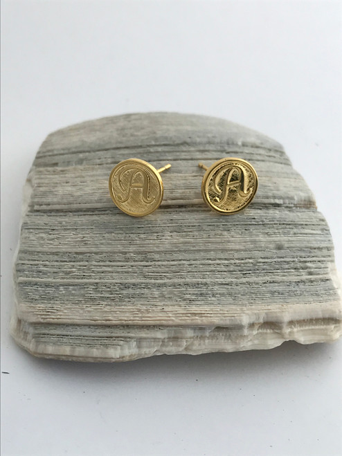 Initials Stud Earrings - As Seen On Today Show!