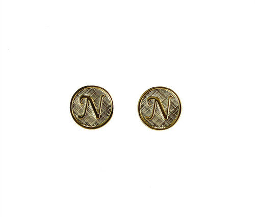 Initials Stud Earrings - As Seen On Today Show!