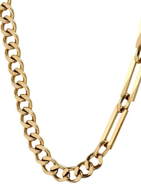 LAST ONE! Dual Links Necklace: Gold : Seen on Actress Jessica Marie Garcia!