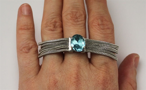 Cleo Ring - more colors: Seen In Girls Life Magazine!