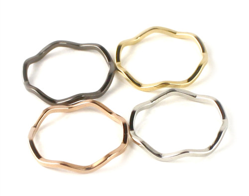 SINGLE Wavy Ring: GOLD- Seen on Today Show! LAST ONES!