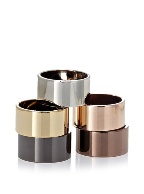 SINGLE Cigar Band Ring : SILVER As Seen on Today Show & David Archuleta Selena Gomez!