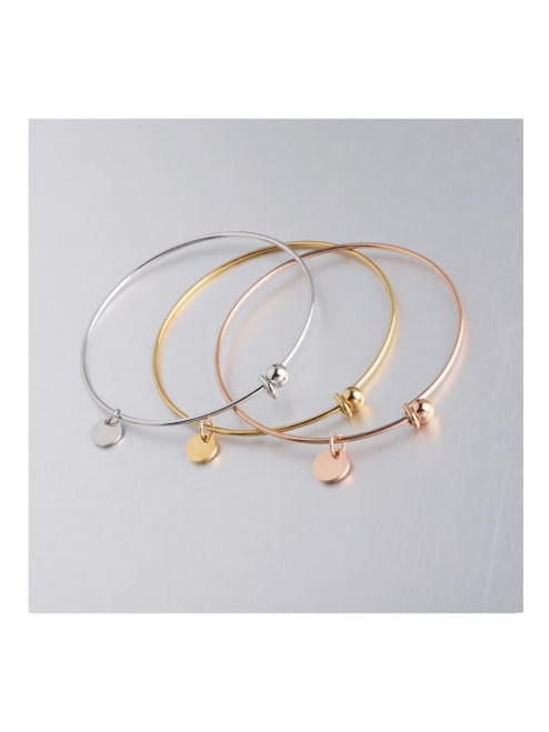 Minimalist Bangle: Rose: LAST ONE!