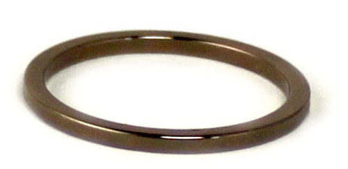 GOLD Single Skinny Band Ring : Size 8 - Seen in Shape Magazine & on the cover of Latina Magazine!