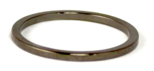 SILVER Single Skinny Band Ring : Size 5 - Seen in Shape Magazine !