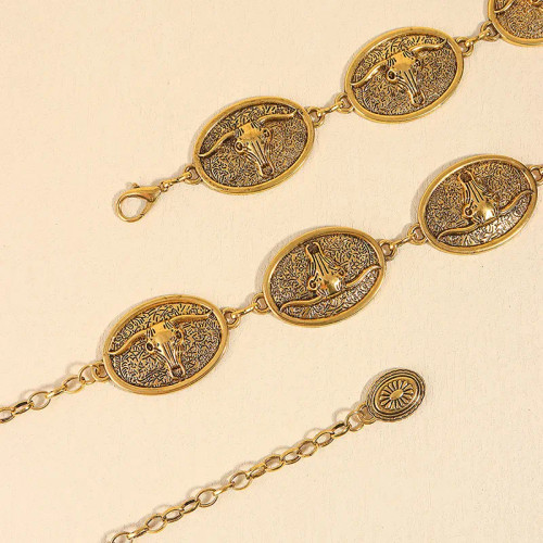 Vintage Inspired Western Belt: 1 left! As seen at the Music Festivals!