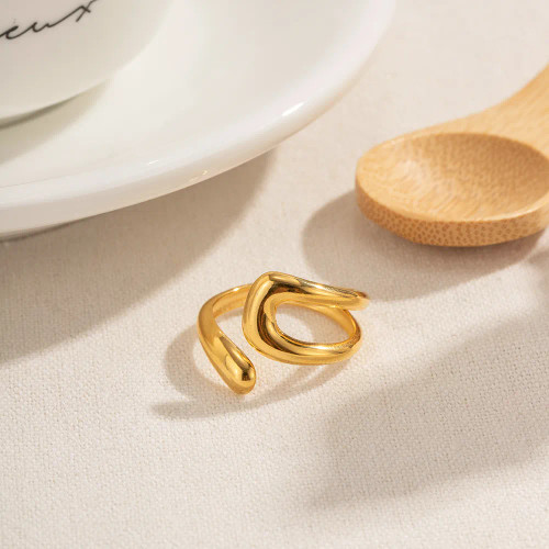 Looped Wrap Ring: Gold Or Silver : Seen On Lauren Maile (Lauren Amiglio)! LAST ONES!