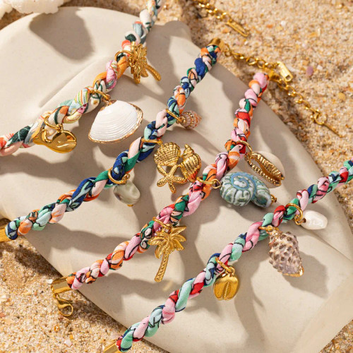 Bohemiam Beach Bracelet: Blue: LAST ONES!