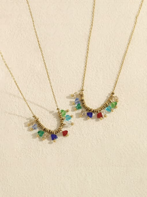 Little Natural Stones Necklace: LAST FEW!