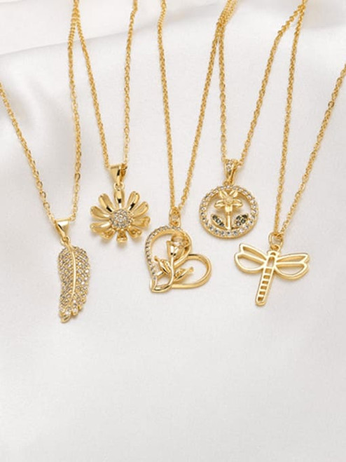 Sunflower Necklace: LAST ONES!