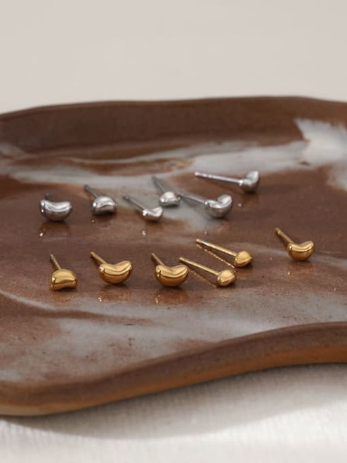 Little Crescent Earring Set: Gold Or SIlver - LAST 3!