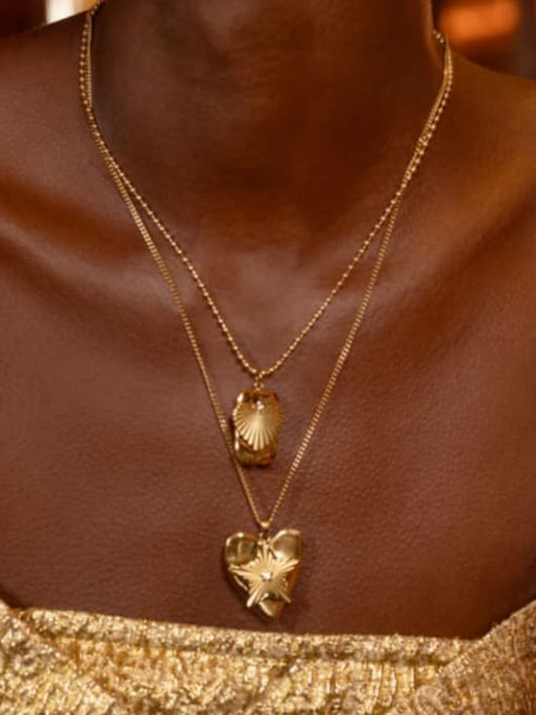 Heart Star Necklace: LAST ONE!