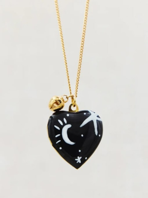 Night Skies Heart Necklace: LAST 2!
