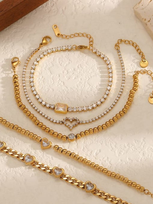 Heart Station  Bracelet: LAST ONE!