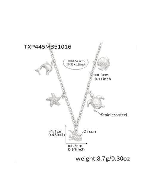 By The Sea Necklace: Gold Or Silver - LAST ONES!