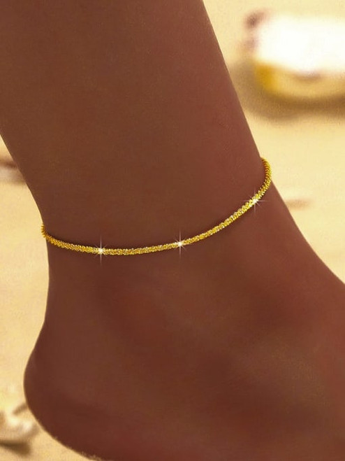 Classi Minimalist Anklet: Gold Or Silver - LAST ONES!