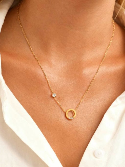 Golden Circle Necklace: LAST ONE!