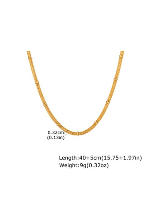 Mesh Metal Necklace: LAST ONES!