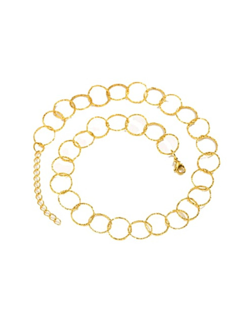 Hammered Circles Necklace: LAST ONE!