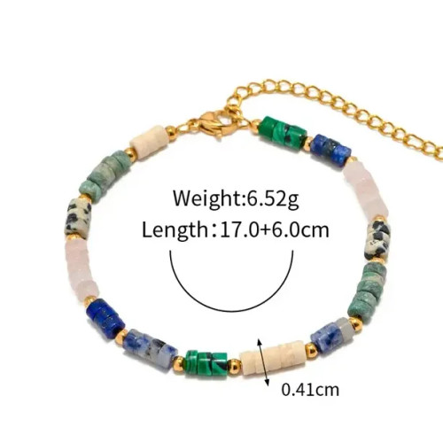 Semi Precious Natural Stones Bracelet: LAST ONE!