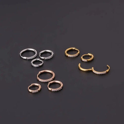 Waterproof Tiny Hoop huggies 10mm: Gold Or Silver - LAST FEW!
