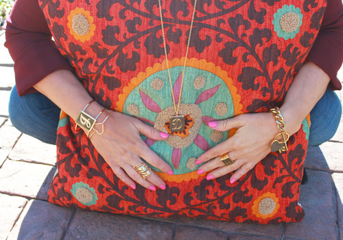 Monogram Initial Necklace: LAST ONES!