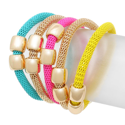 Rainbo Bracelet Set: Seen in Stylewatch! LAST FEW!