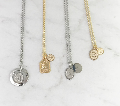 Double Letter Necklace - LIMITED STOCK!