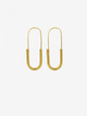 Waterproof Wire Hoops: Gold OR Silver: LAST PAIR!